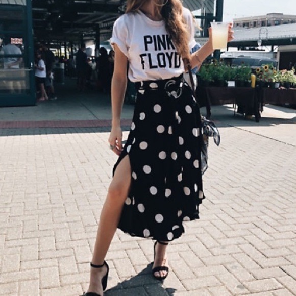 Free People Polka Dot Crop Tank & Skirt Set - Picture 4 of 16